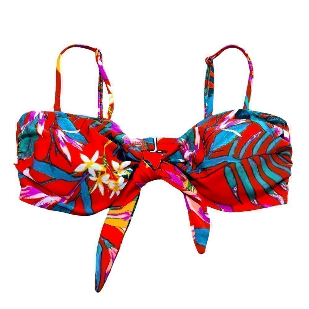 Old Navy Floral Bikini Top MEDIUM